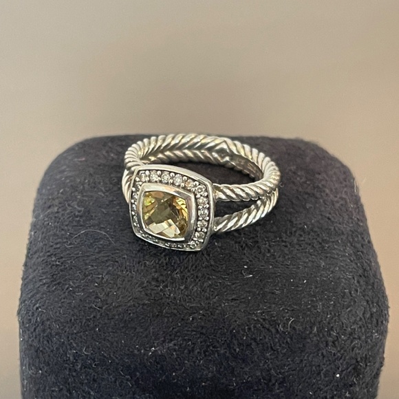 David Yurman Jewelry - David Yurman Petite Albion Ring Citrine-EUC